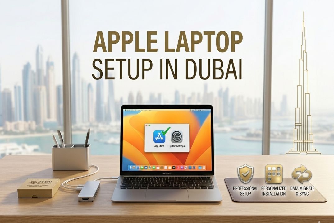 Apple Laptop Setup in Dubai