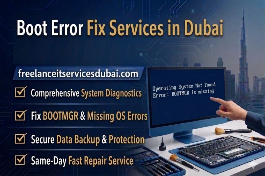 Boot Error Fix Services in Dubai