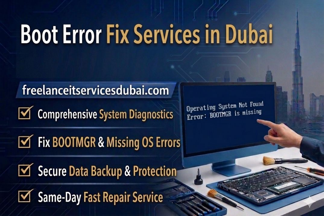 Boot Error Fix Services in Dubai