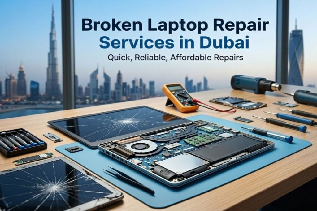 Broken Laptop Repair Services in Dubai