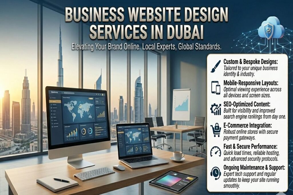 Business Website Design Services in Dubai