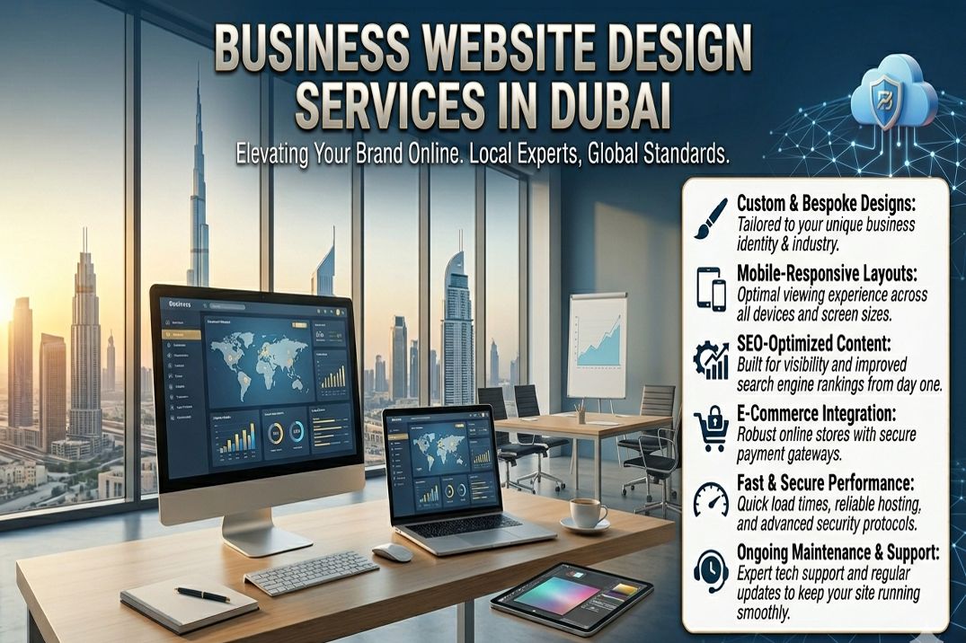 Business Website Design Services in Dubai
