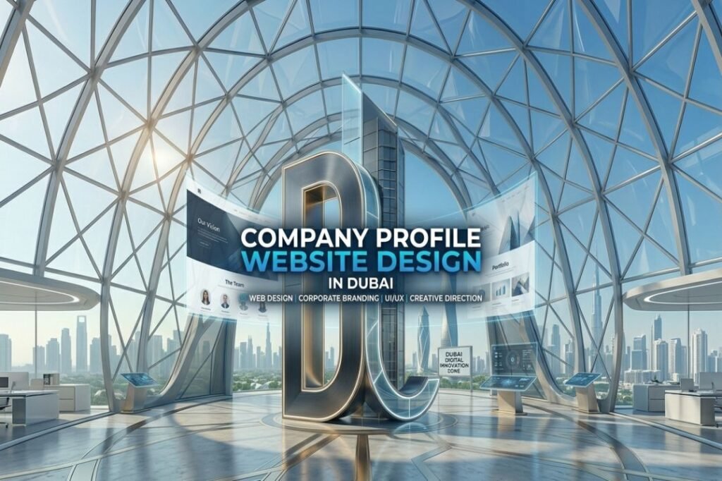Company Profile Website Design in Dubai