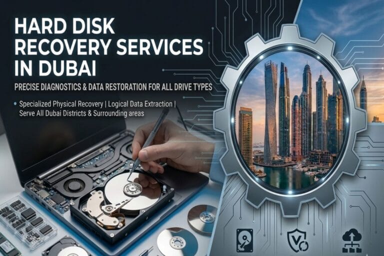Hard Disk Recovery Services in Dubai