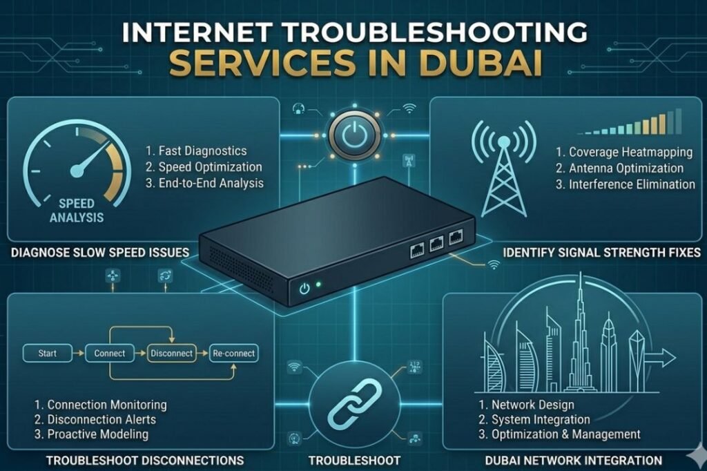 Internet Troubleshooting Services in Dubai