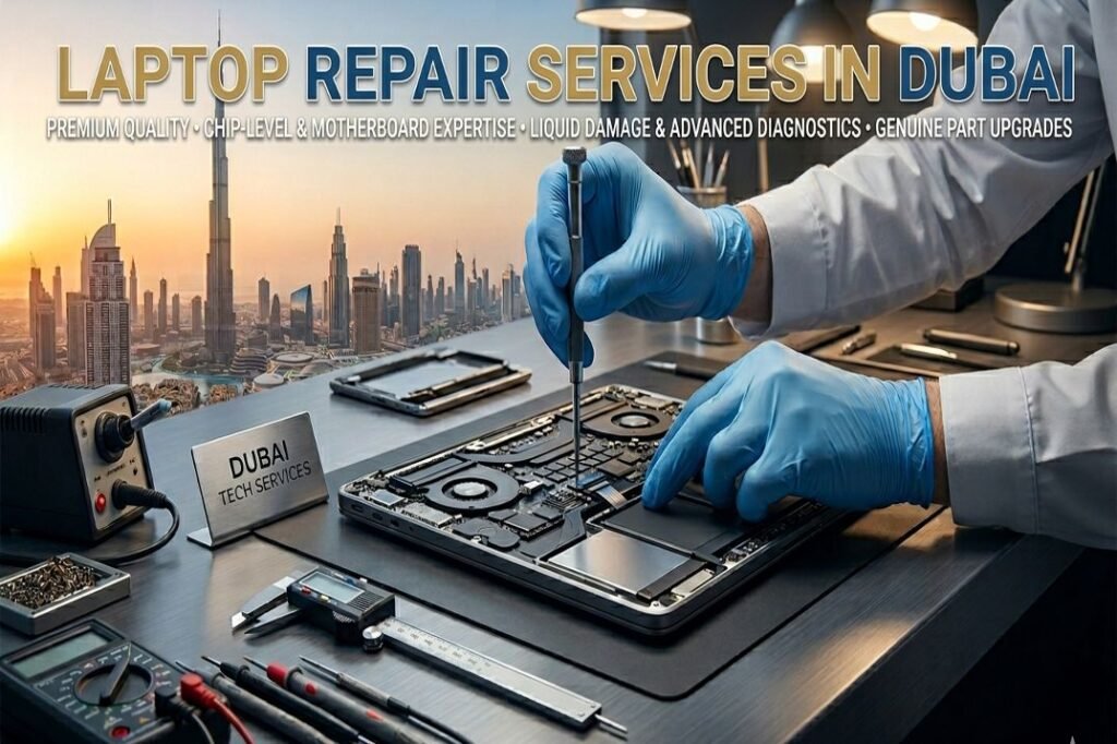 Laptop Repair Services in Dubai