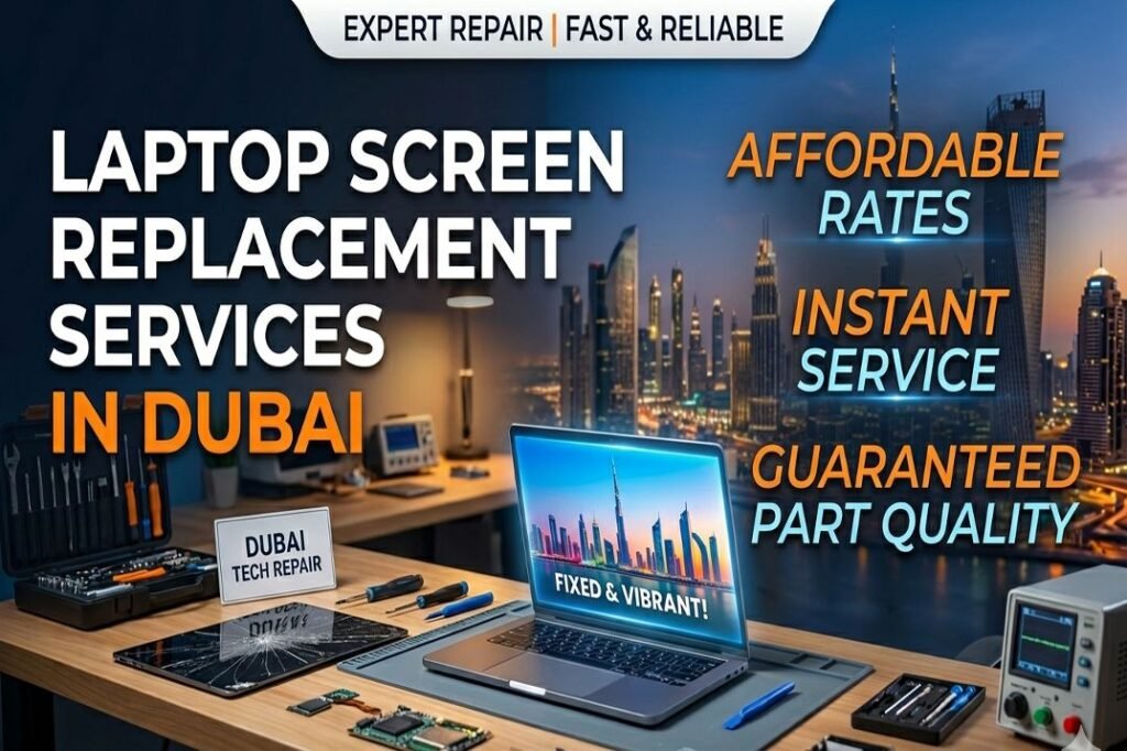 Laptop Screen Replacement Services in Dubai
