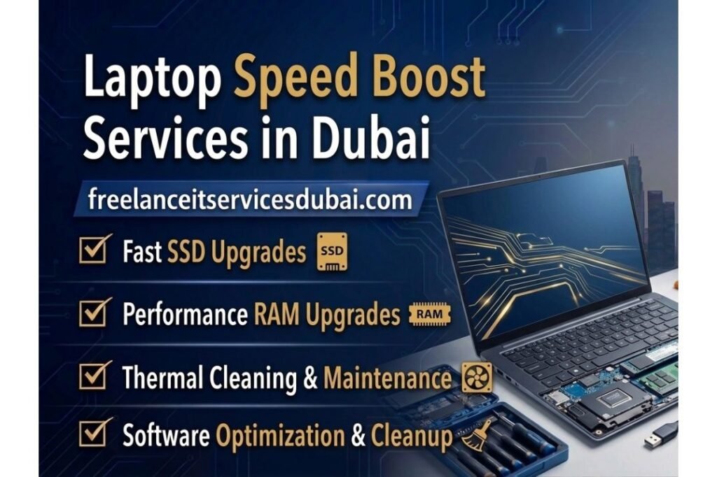 Laptop Speed Boost Services in Dubai