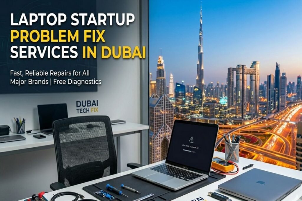 Laptop Startup Problem Fix Services in Dubai