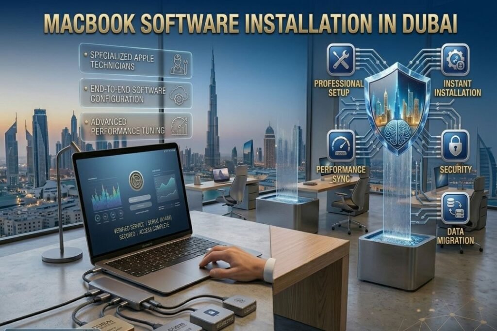 MacBook Software Installation in Dubai