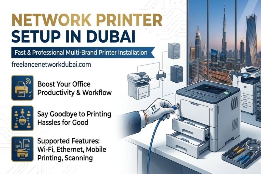 Network Printer Setup in Dubai