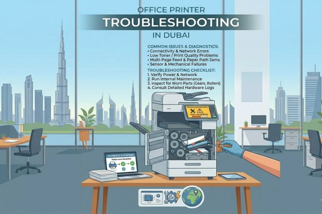 Office Printer Troubleshooting in Dubai