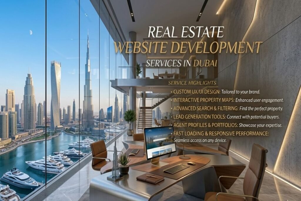 Real Estate Website Development in Dubai