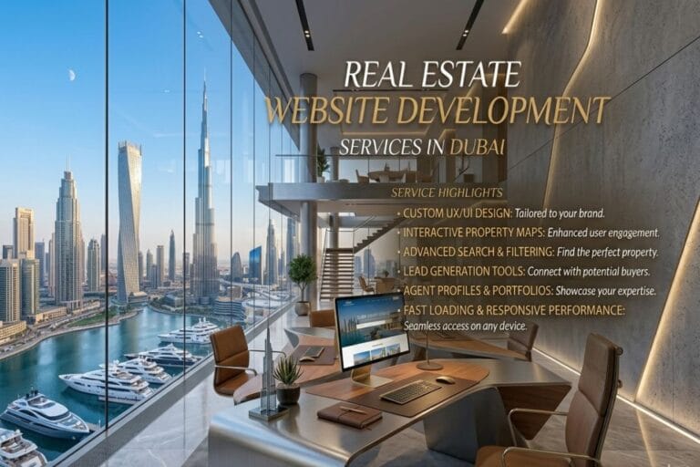 Real Estate Website Development in Dubai