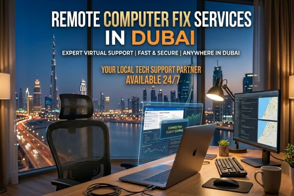 Remote Computer Fix Services in Dubai