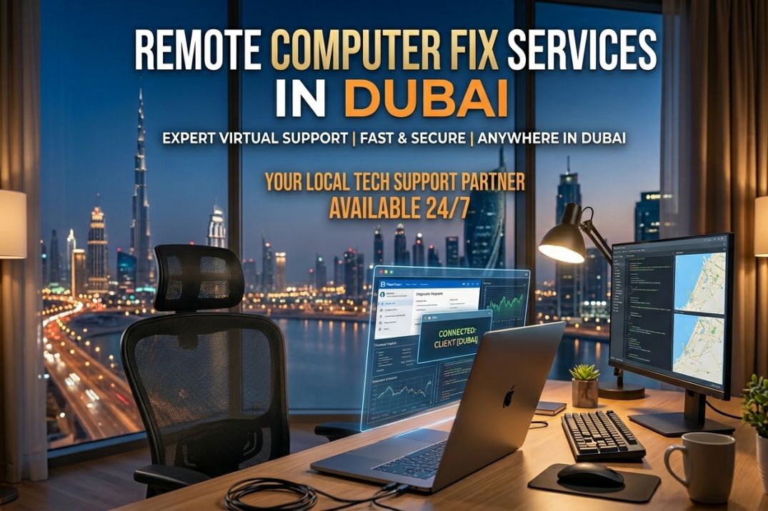 Remote Computer Fix Services in Dubai