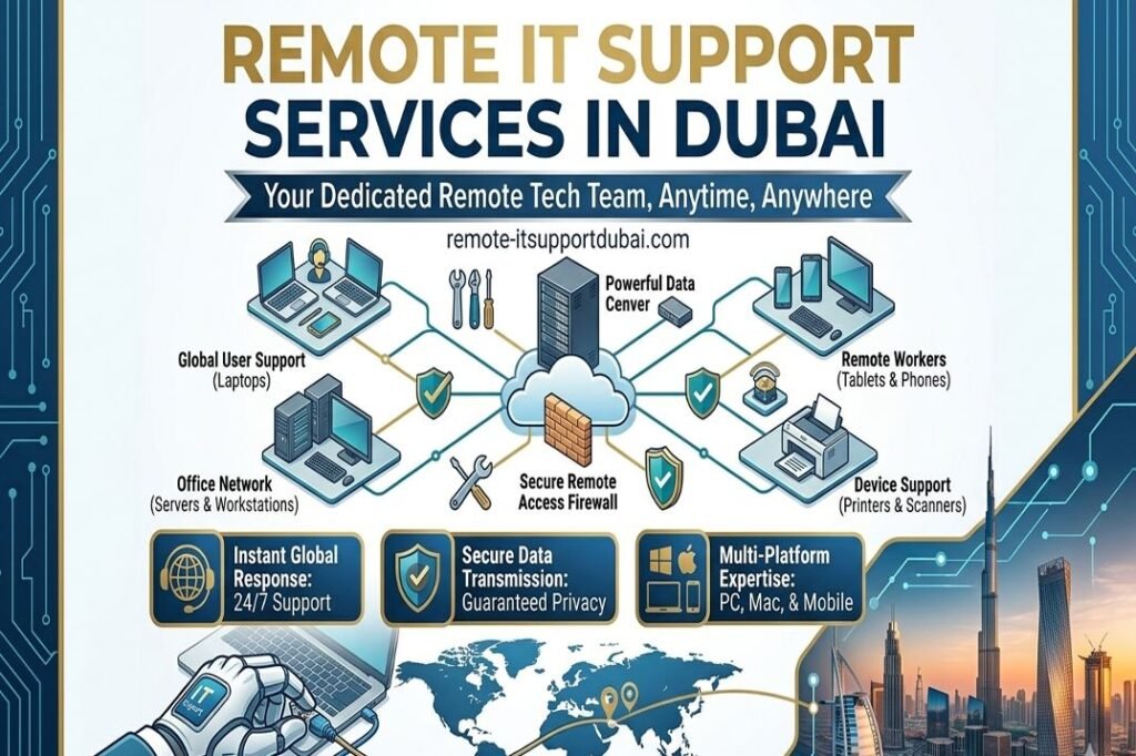 Remote IT Support Services in Dubai