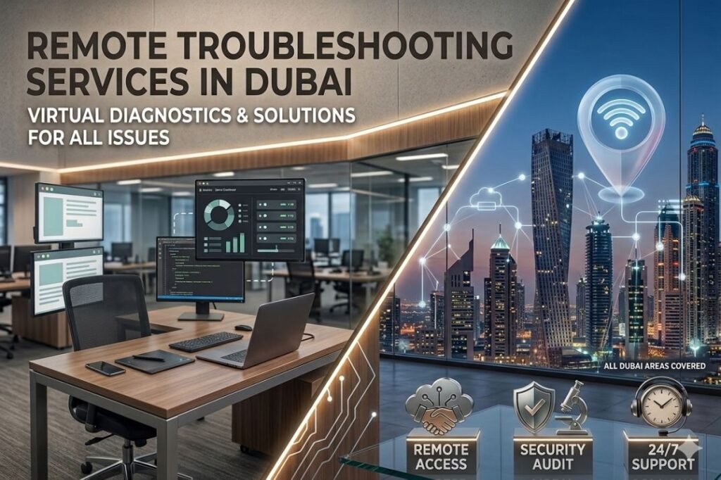 Remote Troubleshooting Services in Dubai