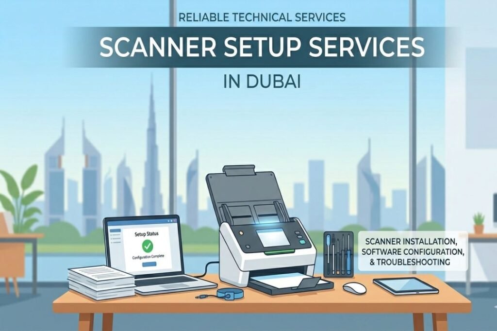 Scanner Setup Services in Dubai