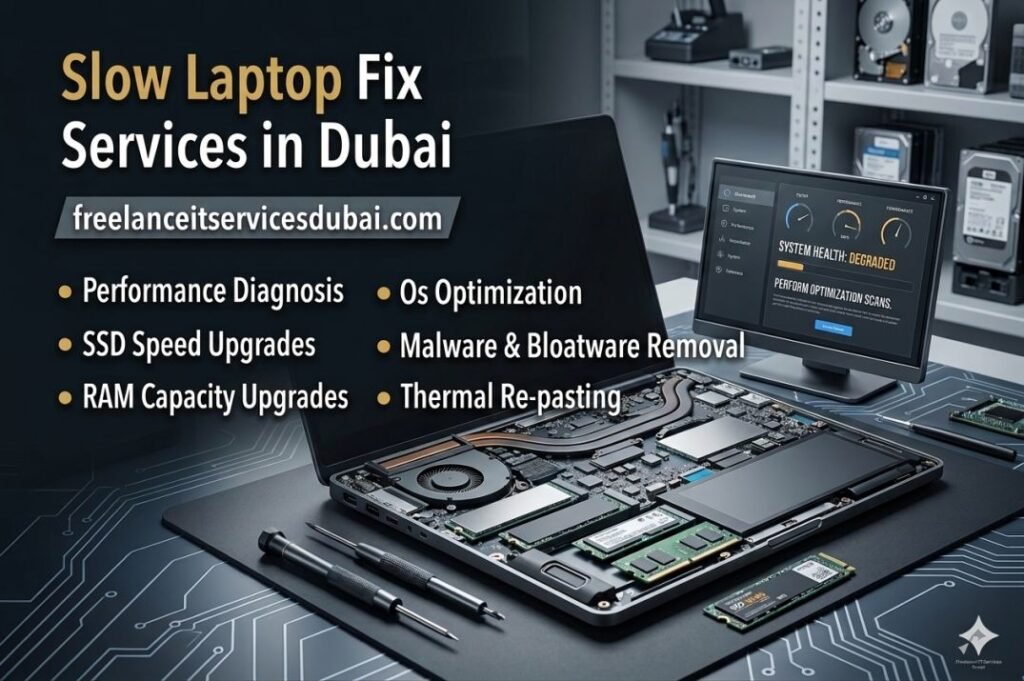 Slow Laptop Fix Services in Dubai