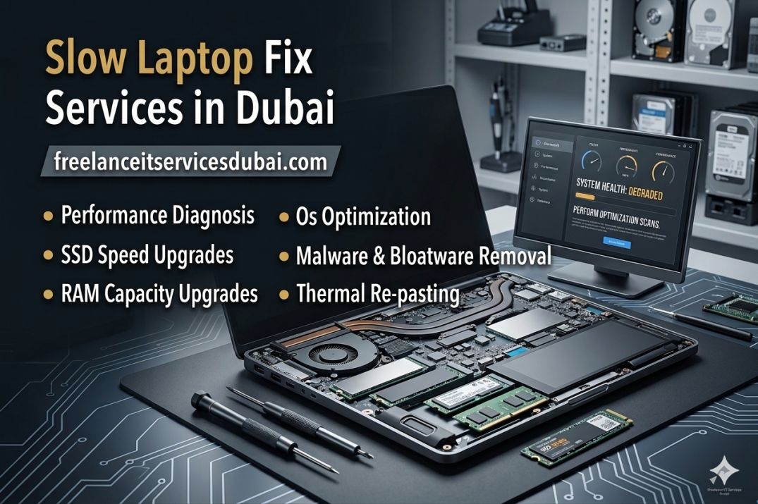 Slow Laptop Fix Services in Dubai
