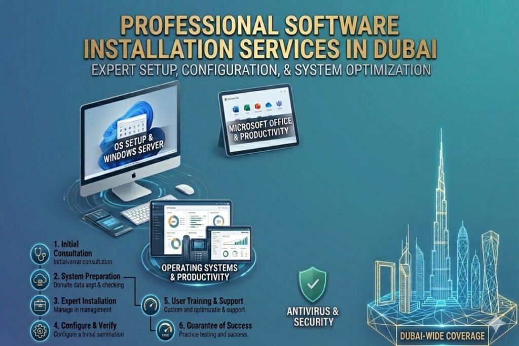 Software Installation Services in Dubai