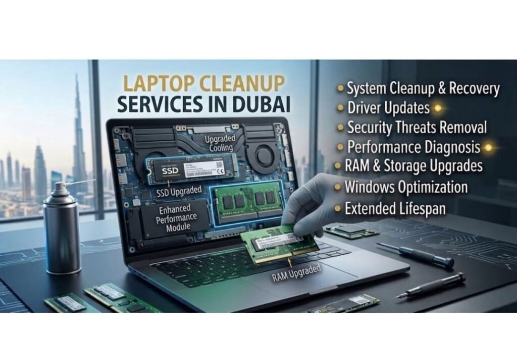 Laptop Cleanup Services in Dubai