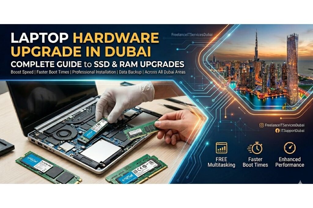 Laptop Hardware Upgrade in Dubai