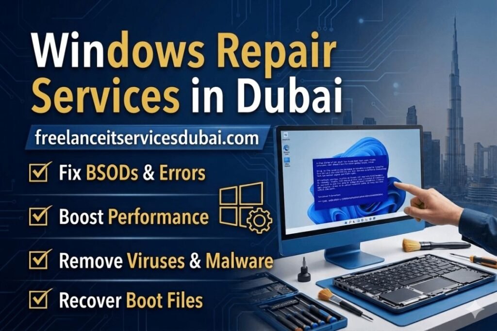 Windows Repair Services in Dubai