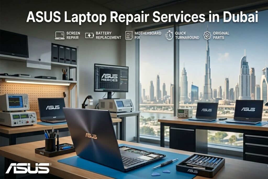 ASUS Laptop Repair Services in Dubai