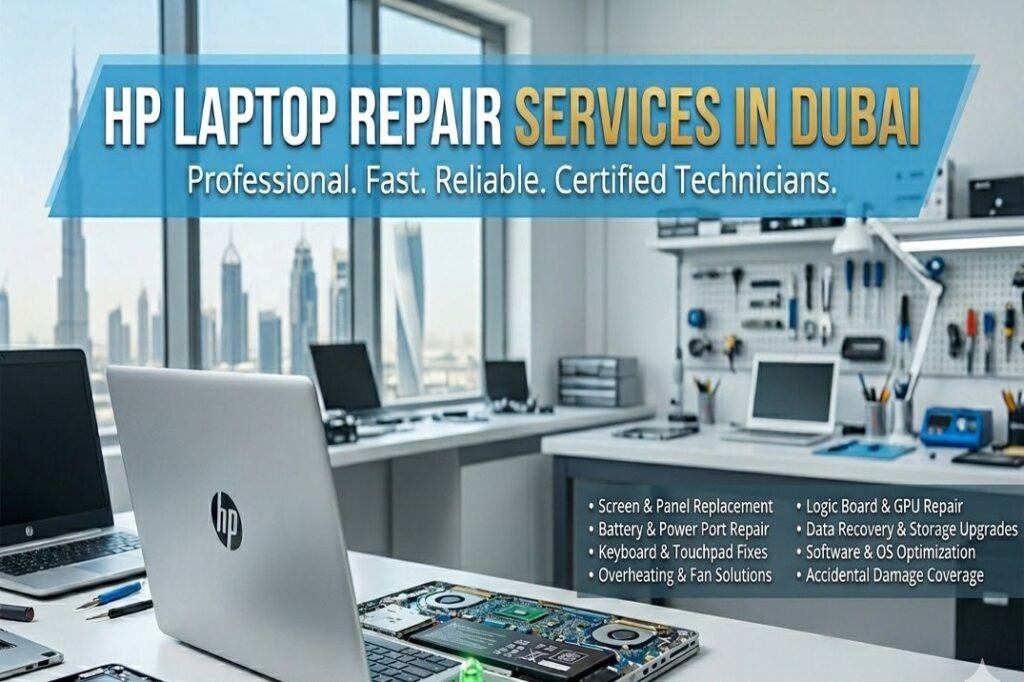 HP Laptop Repair Services in Dubai