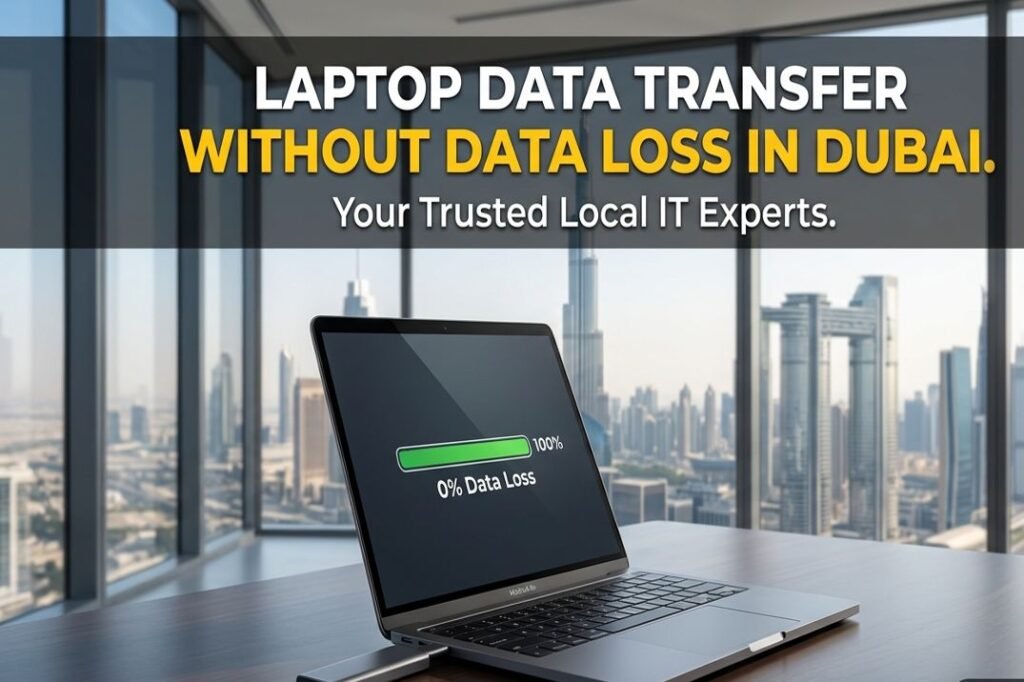 Laptop Data Transfer Without Data Loss in Dubai