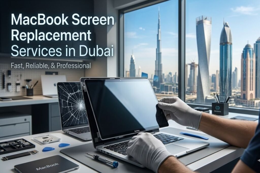 MacBook Screen Replacement Services in Dubai