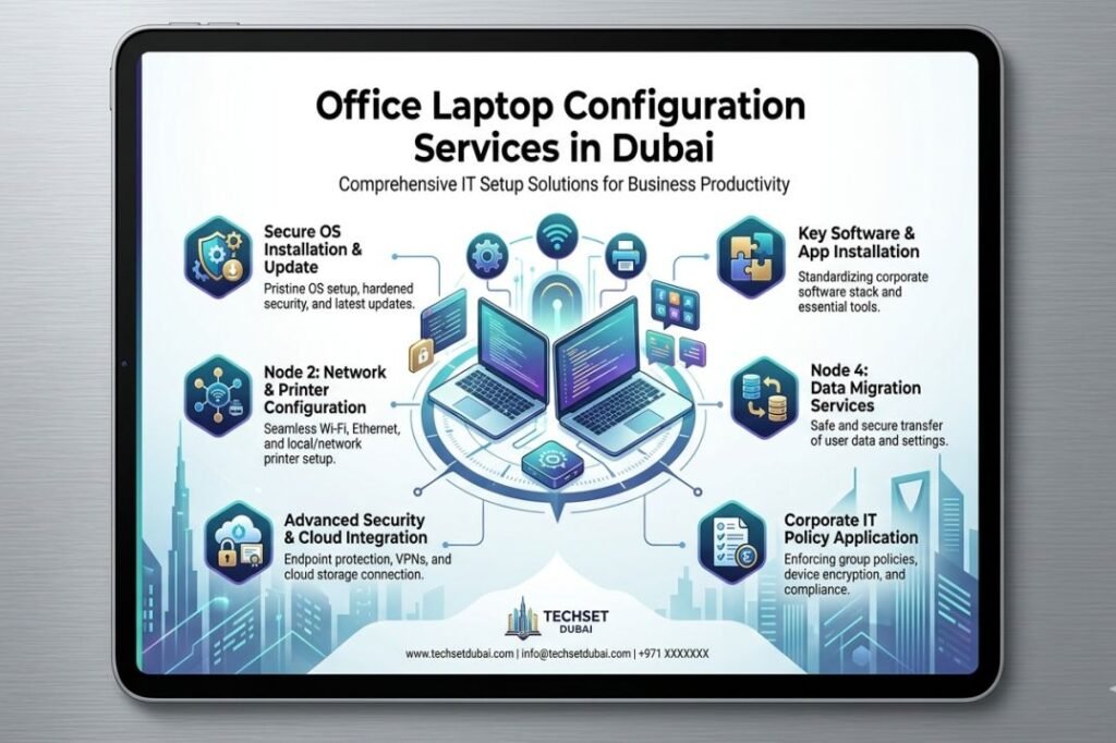 Office Laptop Configuration Services in Dubai
