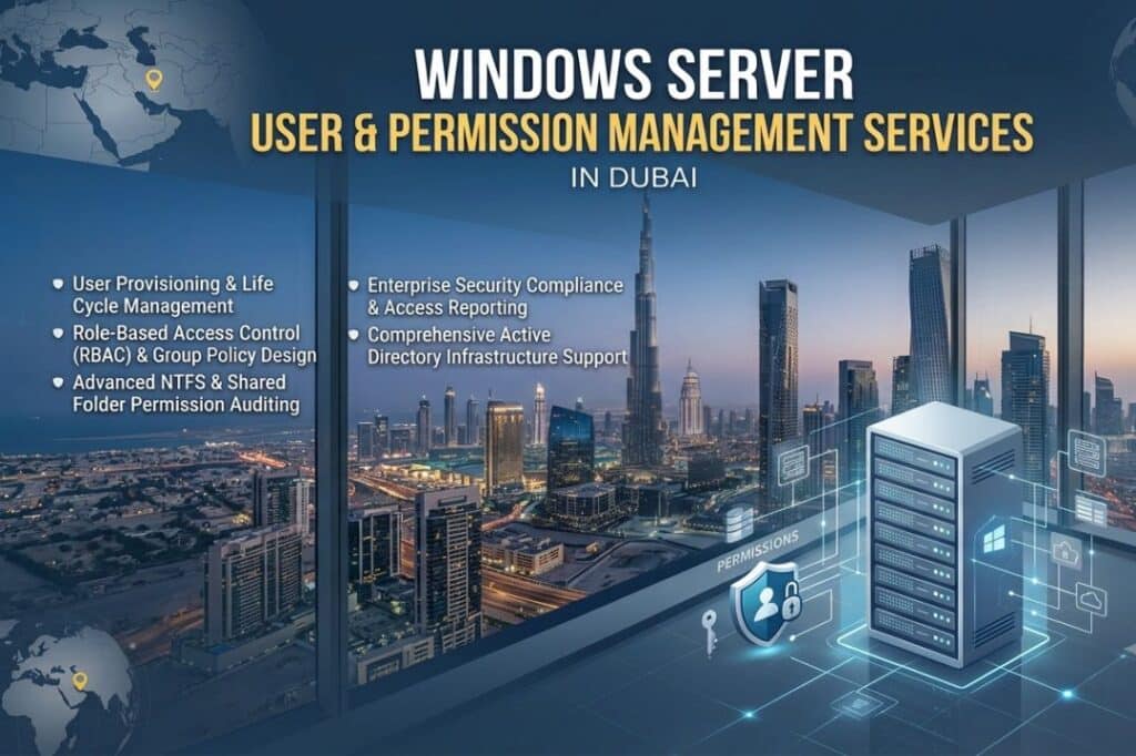 Windows Server User & Permission Management Services in Dubai