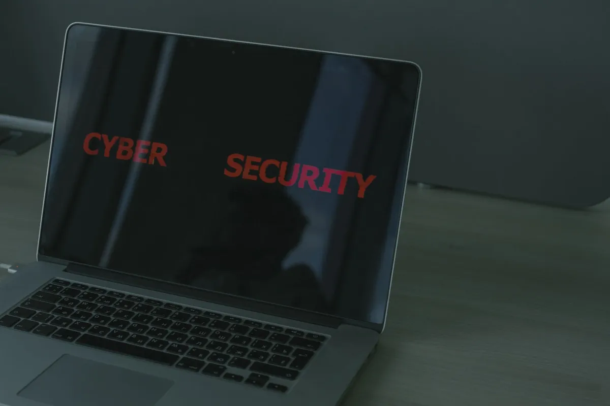 Fortinet FortiGate firewall installed for network security in a Palm Jumeirah office