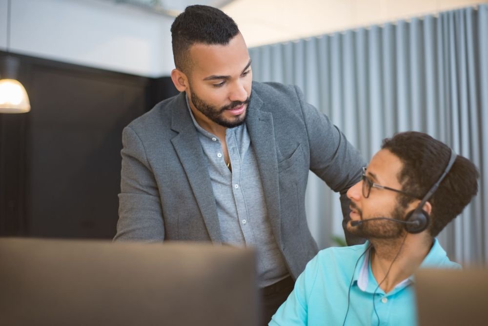 IT support team providing on-site network security services for Dubai Media City businesses
