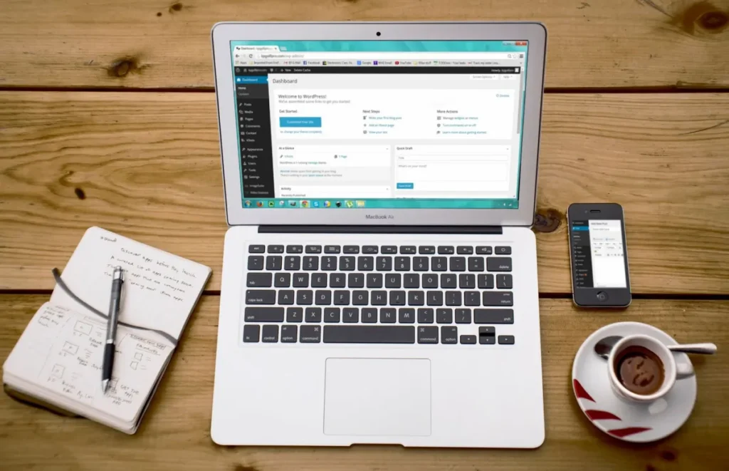Professional WordPress website development service for a Dubai Sheikh Zayed Road business office