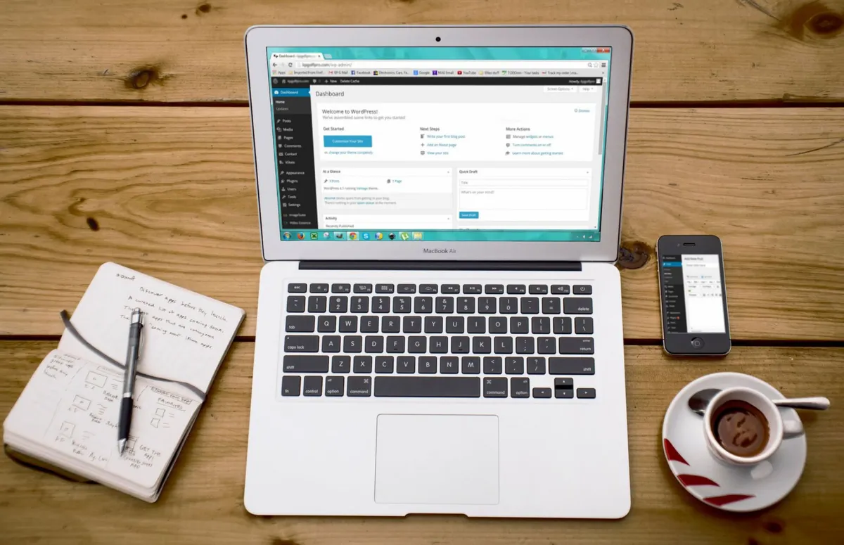 Professional WordPress website development service for a Dubai Sheikh Zayed Road business office