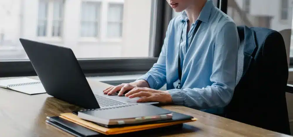 Office team sharing files across computers on a local network
