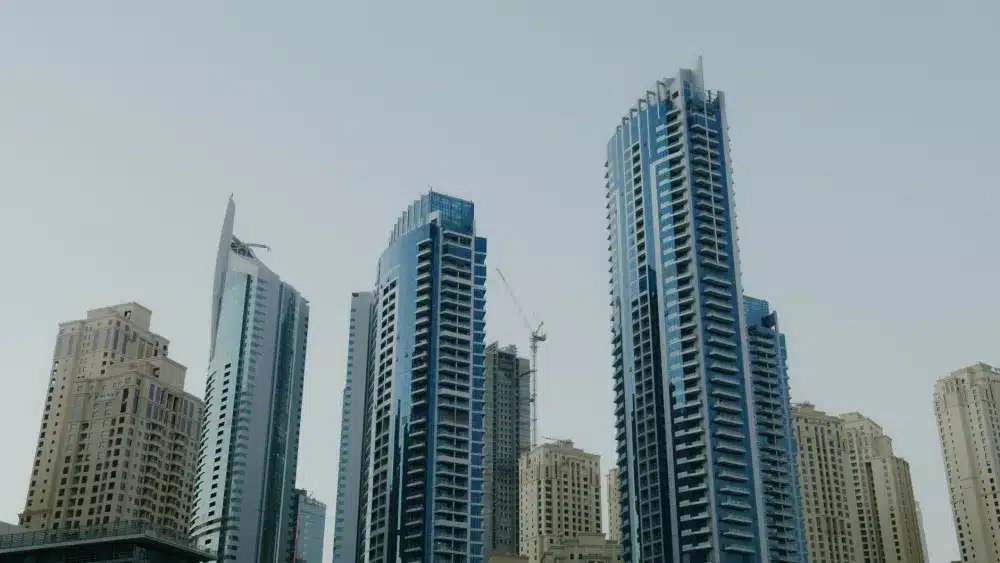 Modern office building in Dubai Silicon Oasis free zone near Dubai Digital Park
