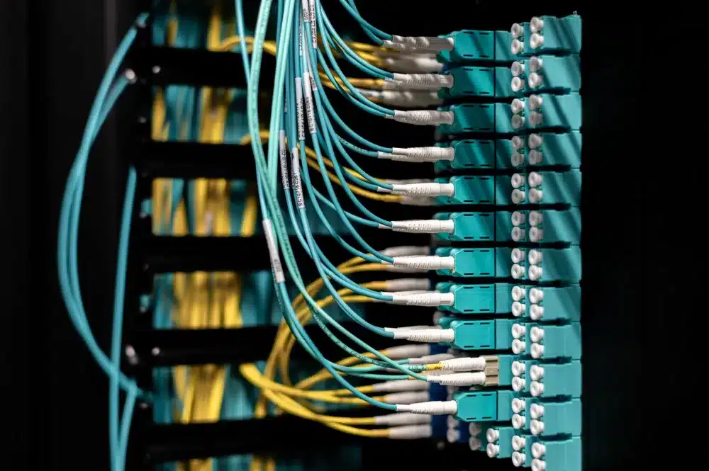 Small business server and NAS backup solution installed in a JLT office server room